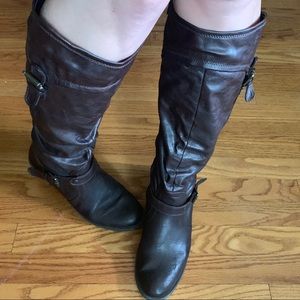 ⚡️ Brown Riding Boots
